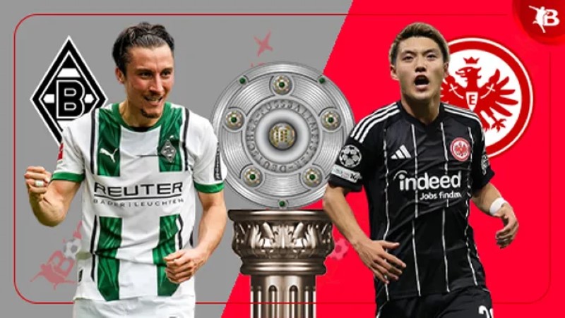 Chi tiết soi kèo Frankfurt vs Mgladbach